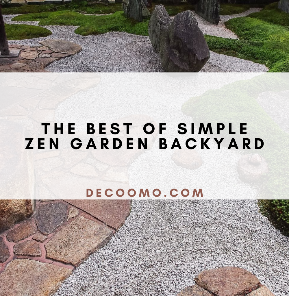 The Best Of Simple Zen Garden Backyard
