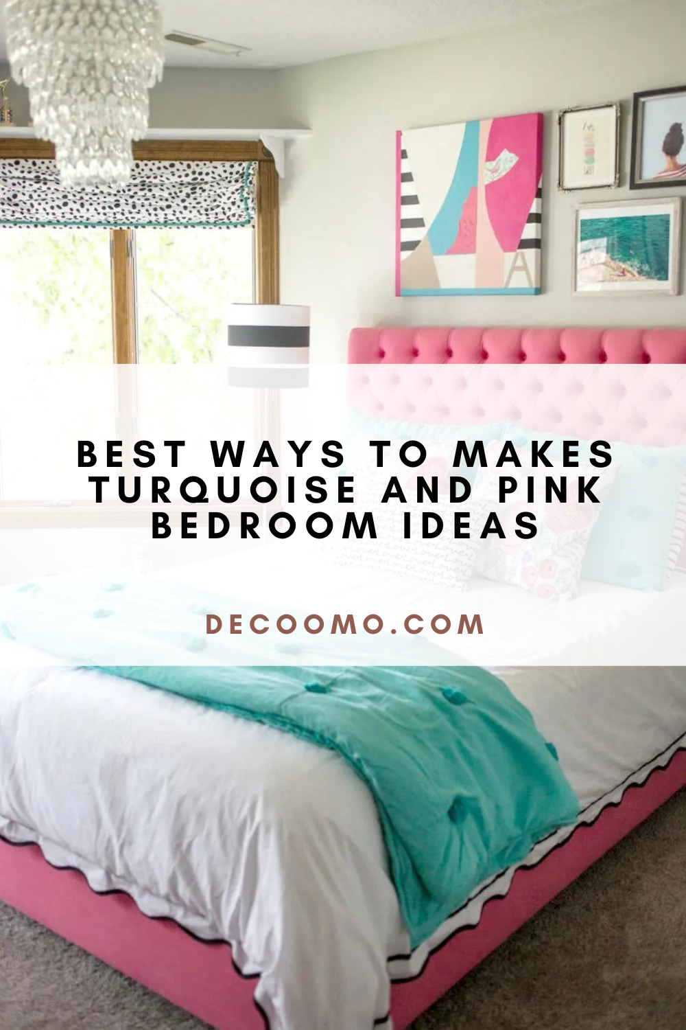 Best Ways To Makes Turquoise And Pink Bedroom Ideas - DECOOMO
